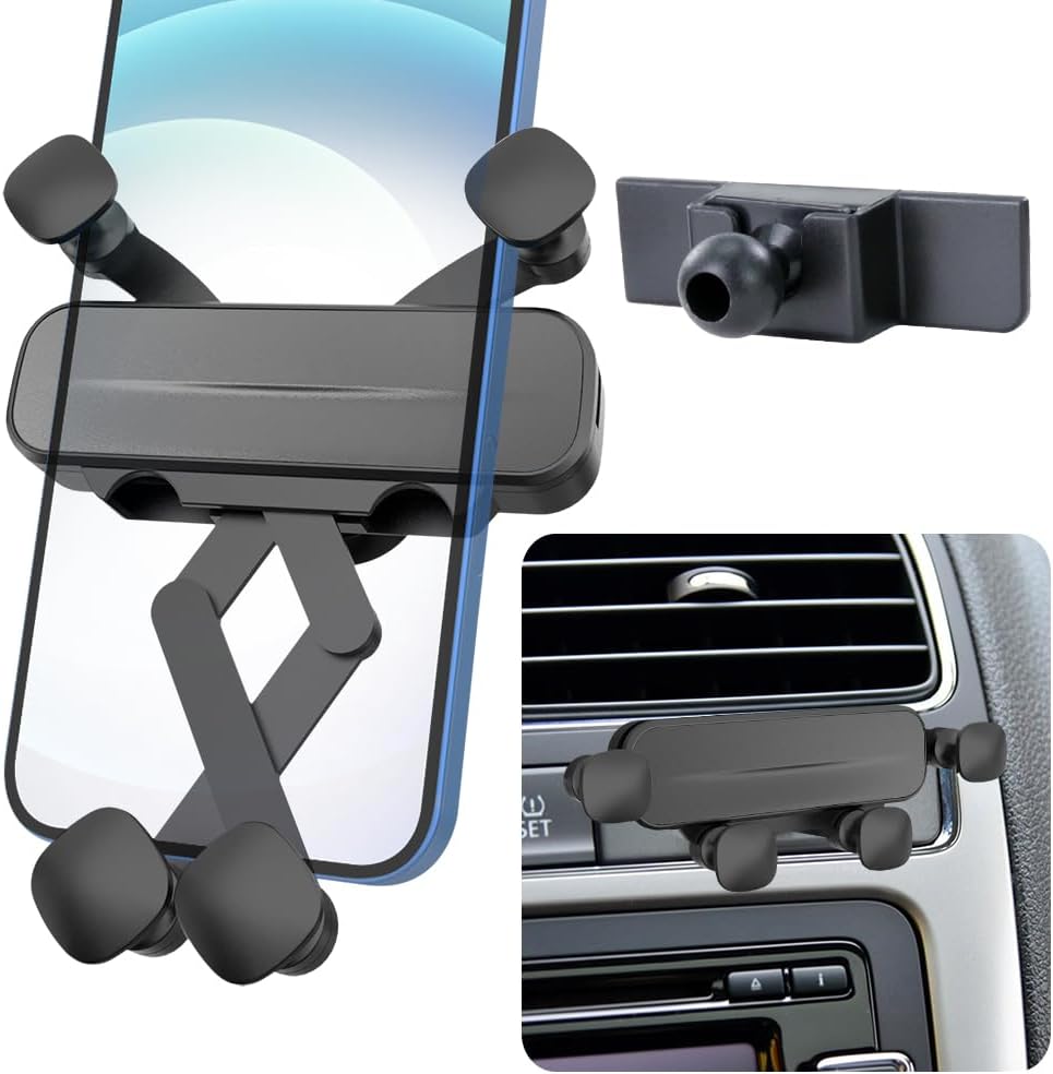 LUNQIN Soporte para teléfono de coche para 2009 2010 2011 2012 2013 2014 2015 2016 2017 Tiguan Auto Accesorios Decoración Interior Teléfono Móvil