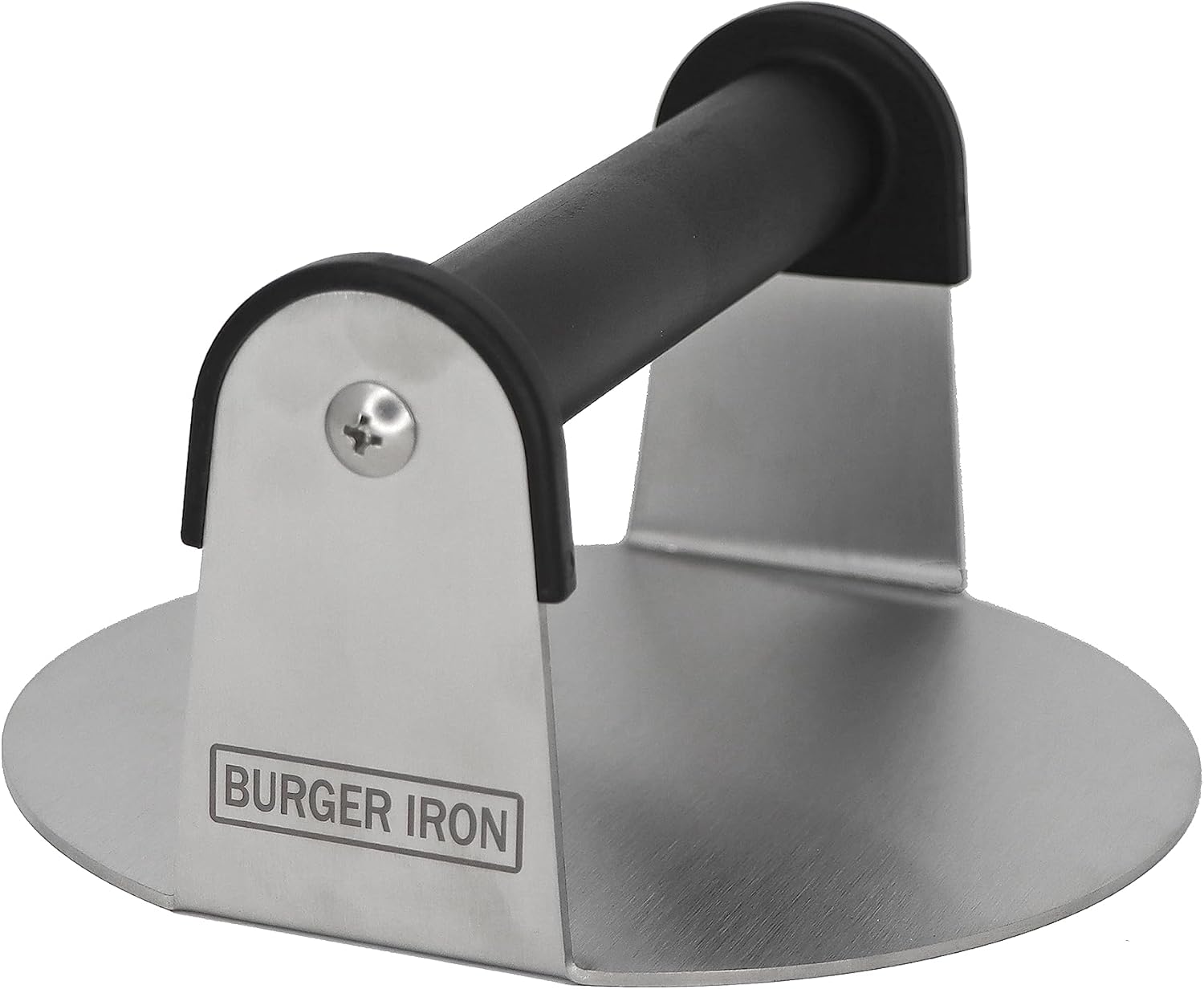 Burger Iron The Professional Grade Burger Smasher  Prensa de hamburguesa triturada de acero inoxidable extra ancha de 6 pulgadas con fondo plano