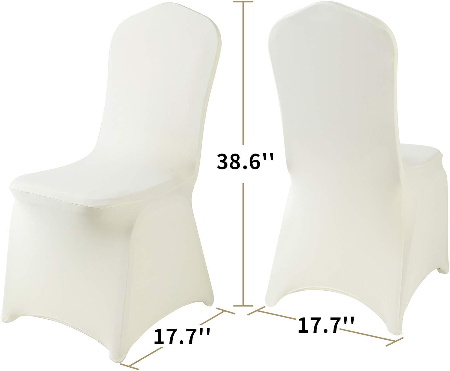 Cubierta de la silla de elastano