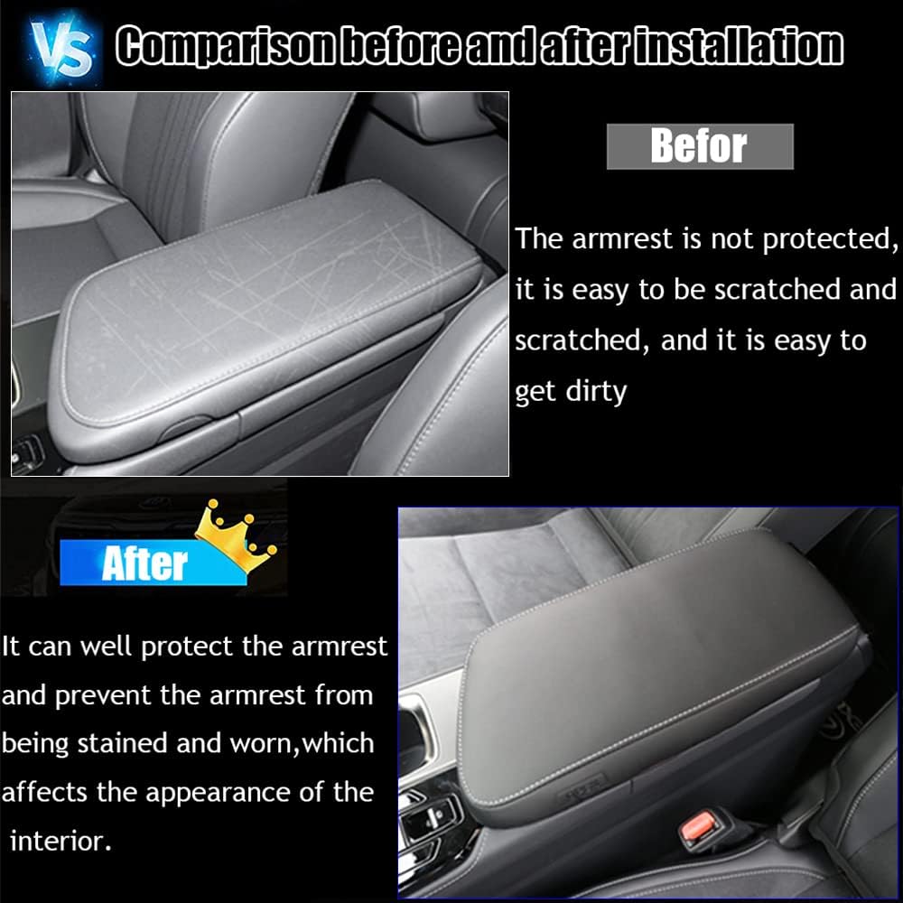 Kakash Accesorios interiores personalizados para Lexus NX 250 NX 350 NX 350h NX 450h+ 2022 2023 cubierta de reposabrazos de cuero para consola