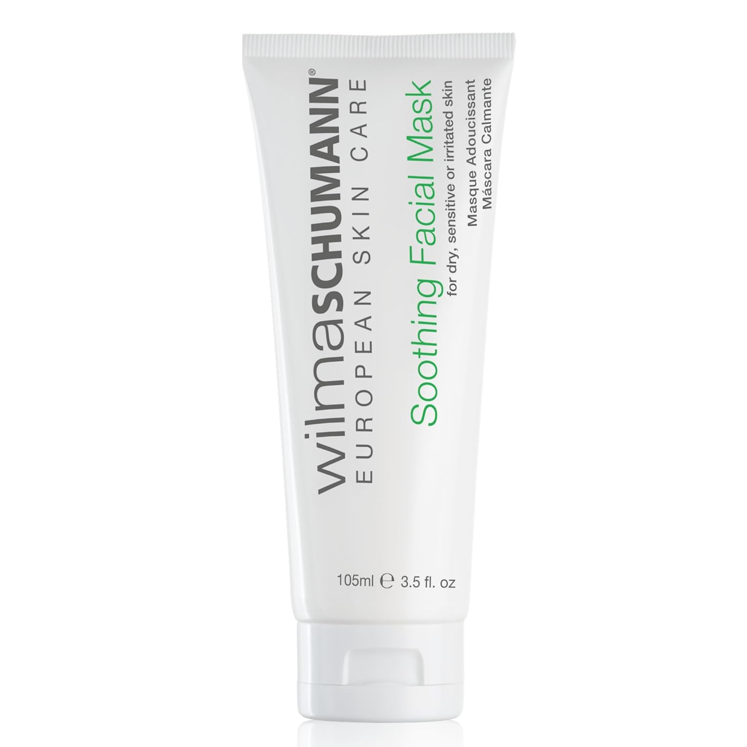 Mascarilla facial calmante – Crema hidratante hidrata la piel seca y sensible – Mascarilla facial, 3.5 onzas3.6 fl oz – Cuidado de la piel de lujo