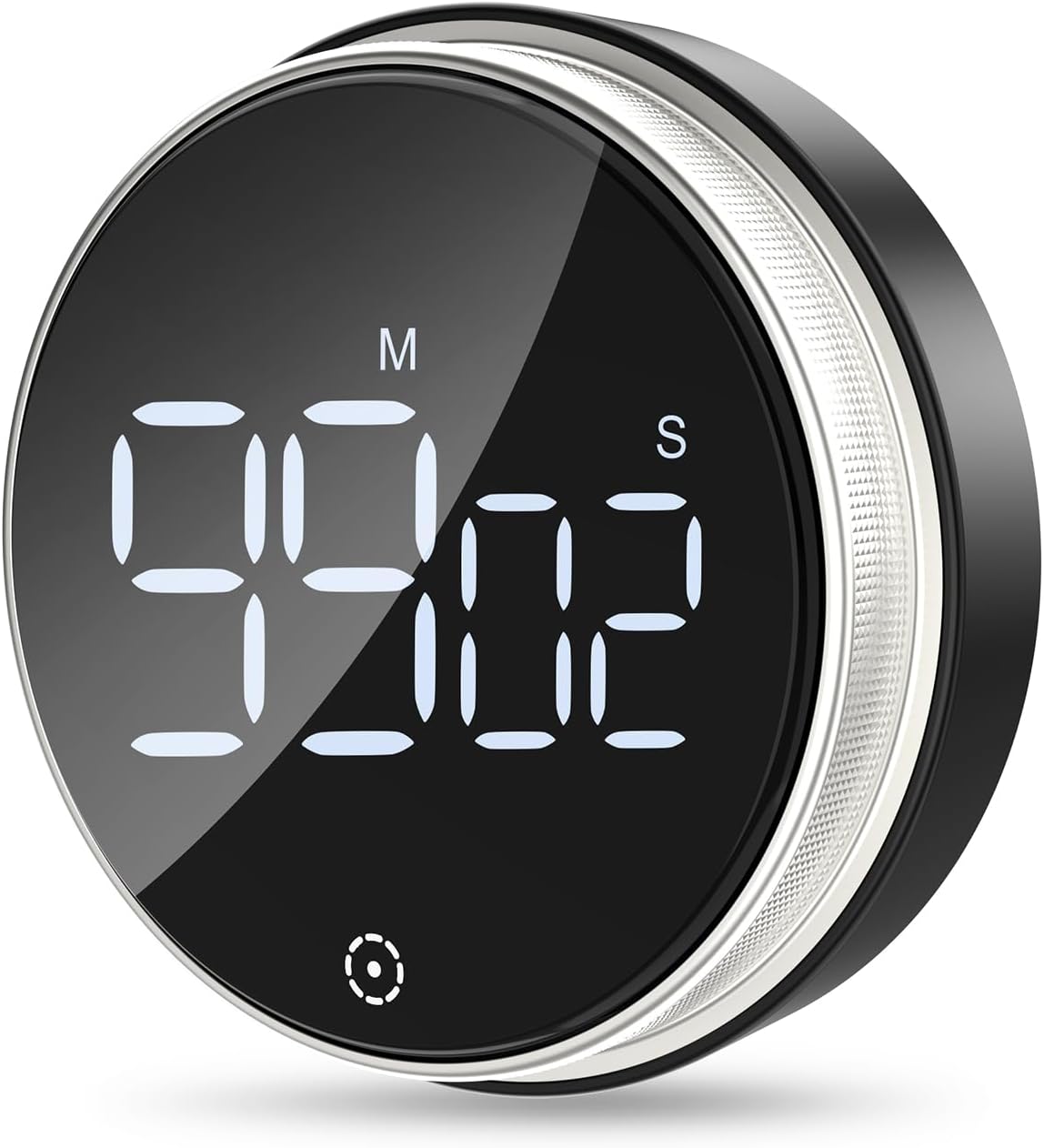 AMIR Temporizadores digitales de cocina, temporizador magnético para cocinar, temporizadores visuales alimentados con batería con pantalla LED