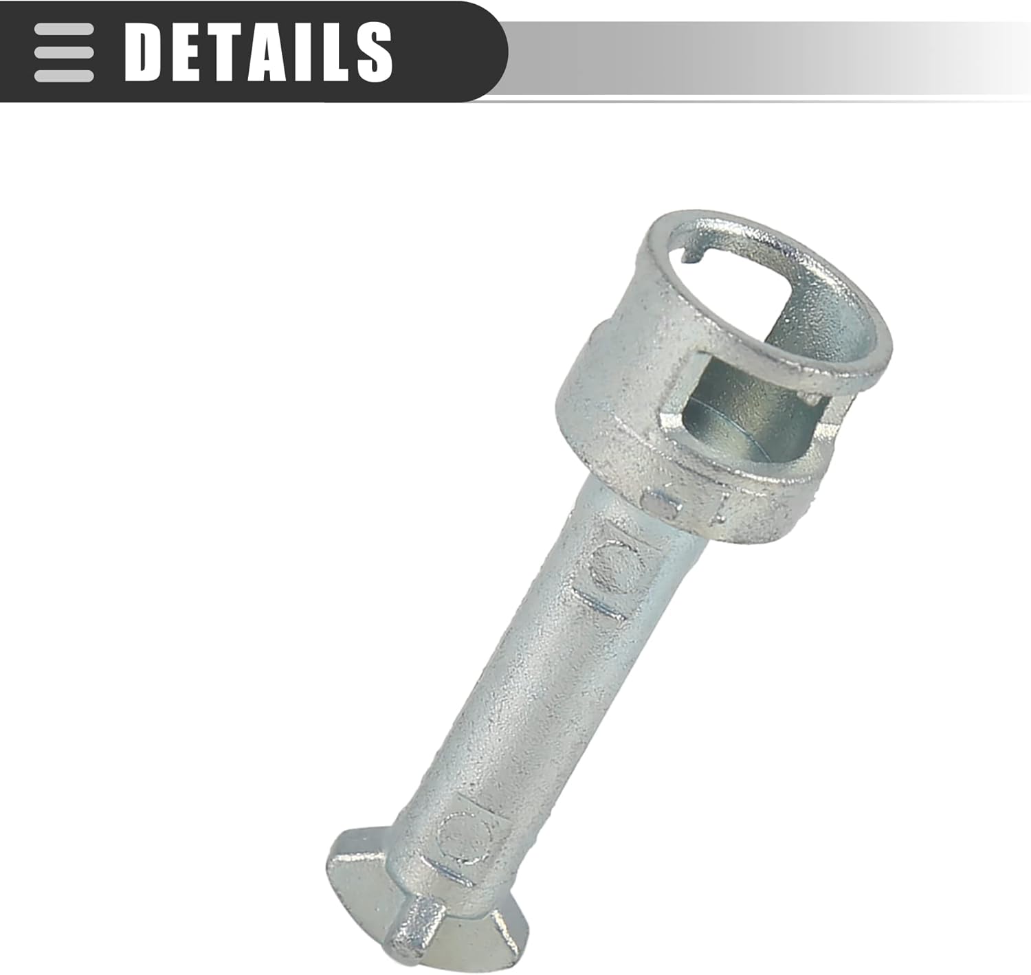 Motoforti Kit de reparación de cerradura de puerta, cilindro de cerradura de puerta, kit de reparación, para BMW X3 2004-2010, metal, tono plateado