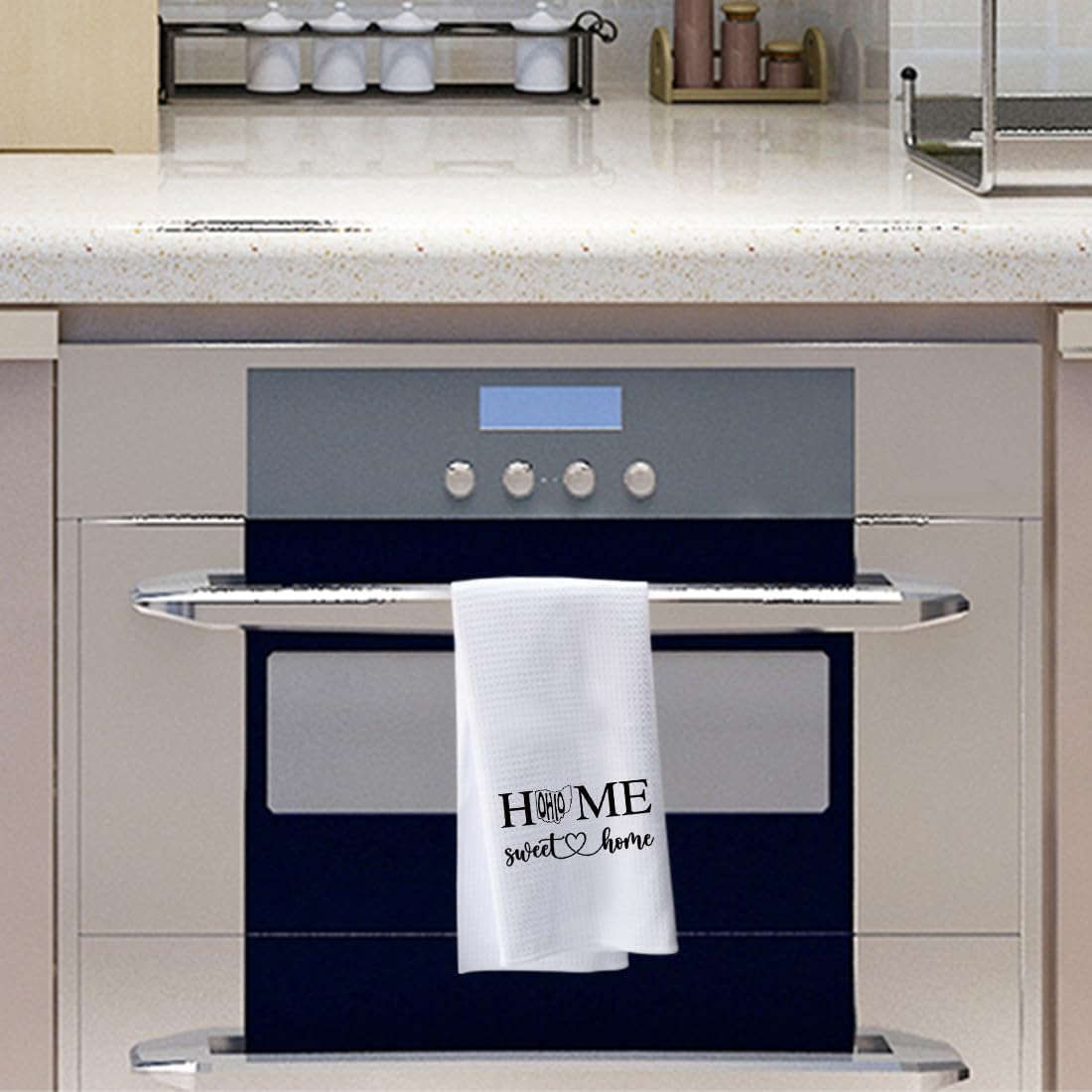 PWHAOO Ohio State – Toalla de cocina para el hogar, dulce hogar, regalo de recuerdo de Ohio, regalo para amantes del estado de Ohio (Sweet Home Ohio