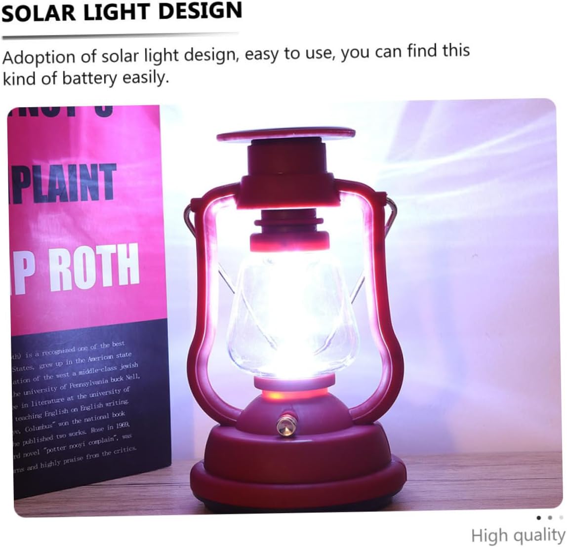 DOITOOL Luces solares de camping retro lámparas de queroseno retro antiguo lámpara de aceite LED linterna de supervivencia linterna de camping