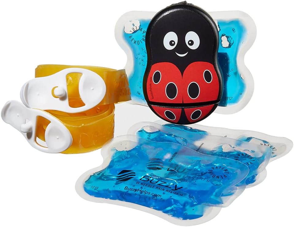 Buzzy – Paquete de hielo vibrante para el cuidado de la salud – Alivio agudo del dolor para procedimientos intravenosos y de laboratorio – Como se