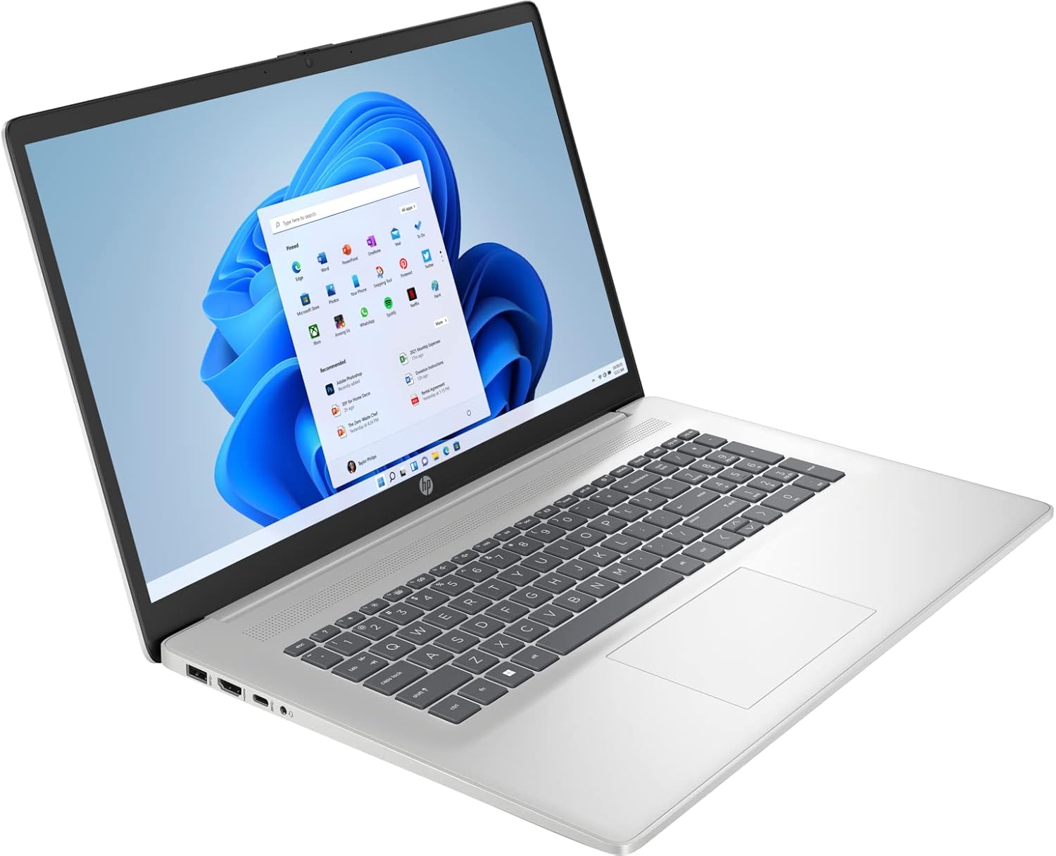 HP Computadora portátil 17 FHD de 17.3 pulgadas (1920 x 1080), procesador Intel Core i7-1355U de 13 generación de 10 núcleos hasta 5.0 GHz, RAM DDR4