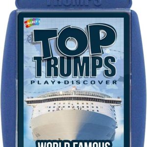 Ships Top Trumps – Juego de cartas, barcos de fama mundial Ships Top Trumps – Juego de cartas, barcos de fama mundial