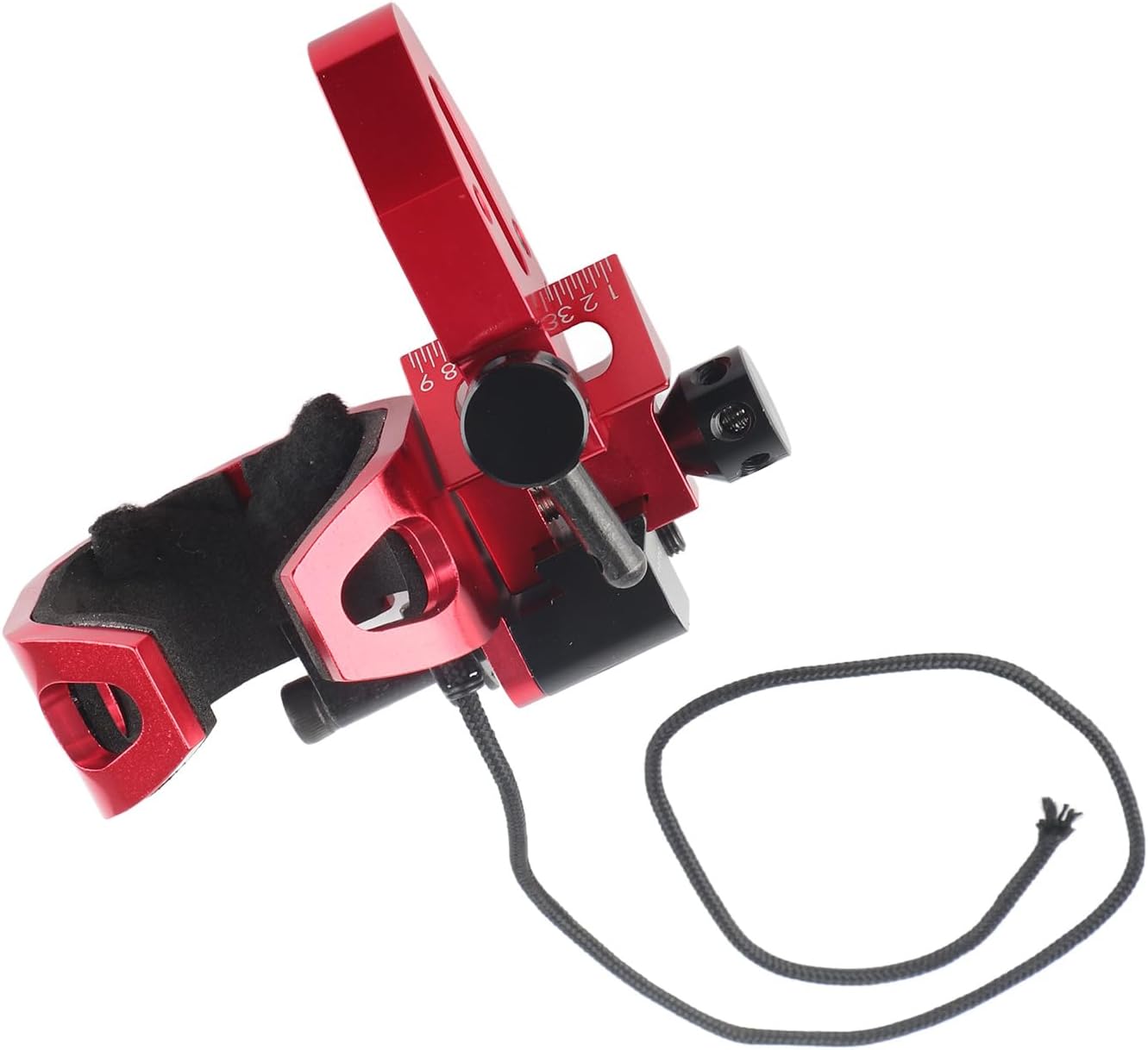Smackdown Lockup Click Flecha Rest, Smackdown Click Rest Ajuste de 4 vías para campo de tiro con arco (rojo)