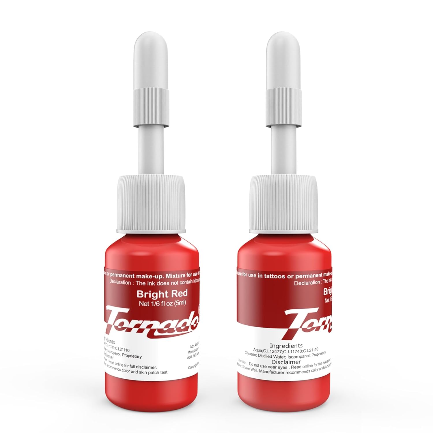 Juego de tinta de tatuaje, 7 colores de tinta de tatuaje permanente 0.2 fl oz0.18oz para suministros de tatuaje corporal TI4202-5-7