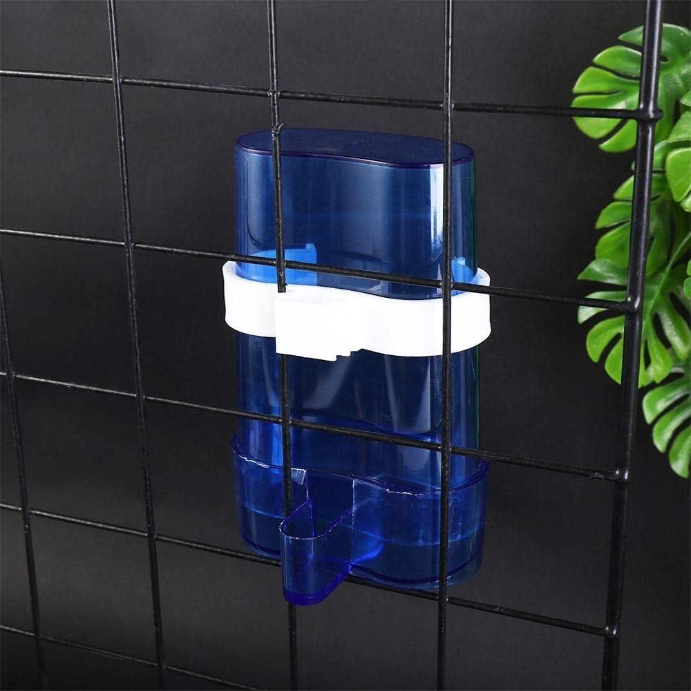 1 alimentador automático de agua, dispensador de comederos de agua para pájaros, contenedor de almacenamiento para bebedores, contenedor colgante de