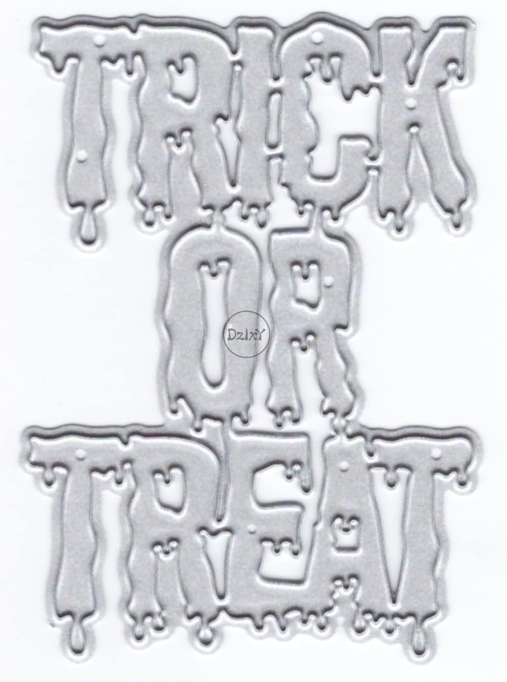 DzIxY Troqueles de corte de metal para Halloween para hacer tarjetas, kit de álbumes de recortes, papel de relieve, troquelados, plantillas de