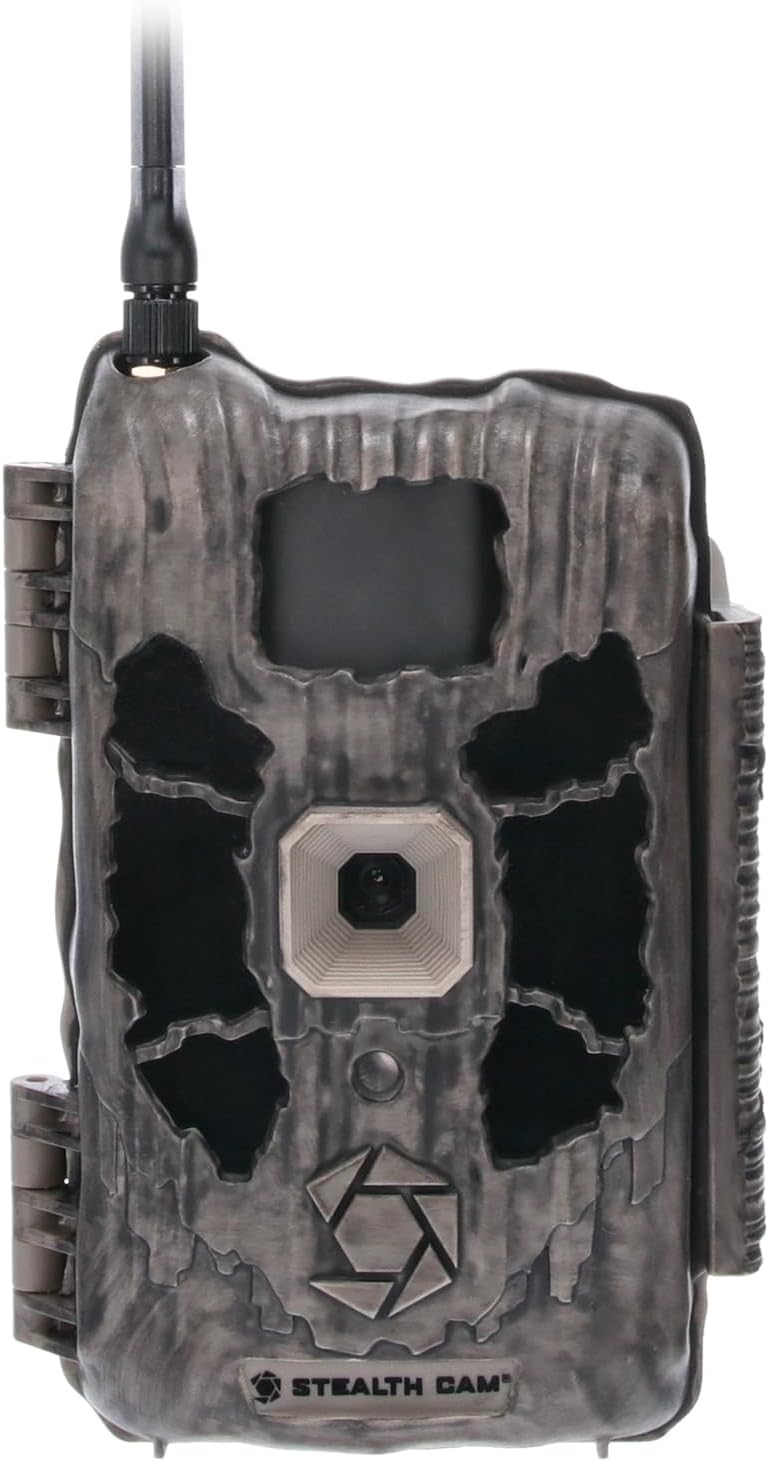 Stealth Cam Deceptor Detección IR de 80 pies y rango IR 40MP Foto 1440P a 30FPS HD Video Capture Aplicación remota Contol Cámara inalámbrica de