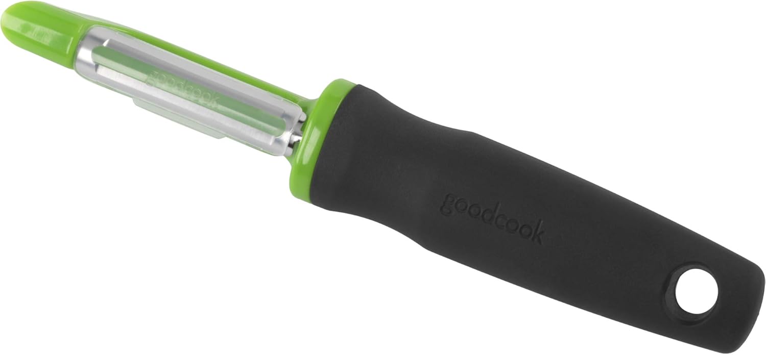 Good Cook 20356 – Pelador giratorio, mediano, color plateado