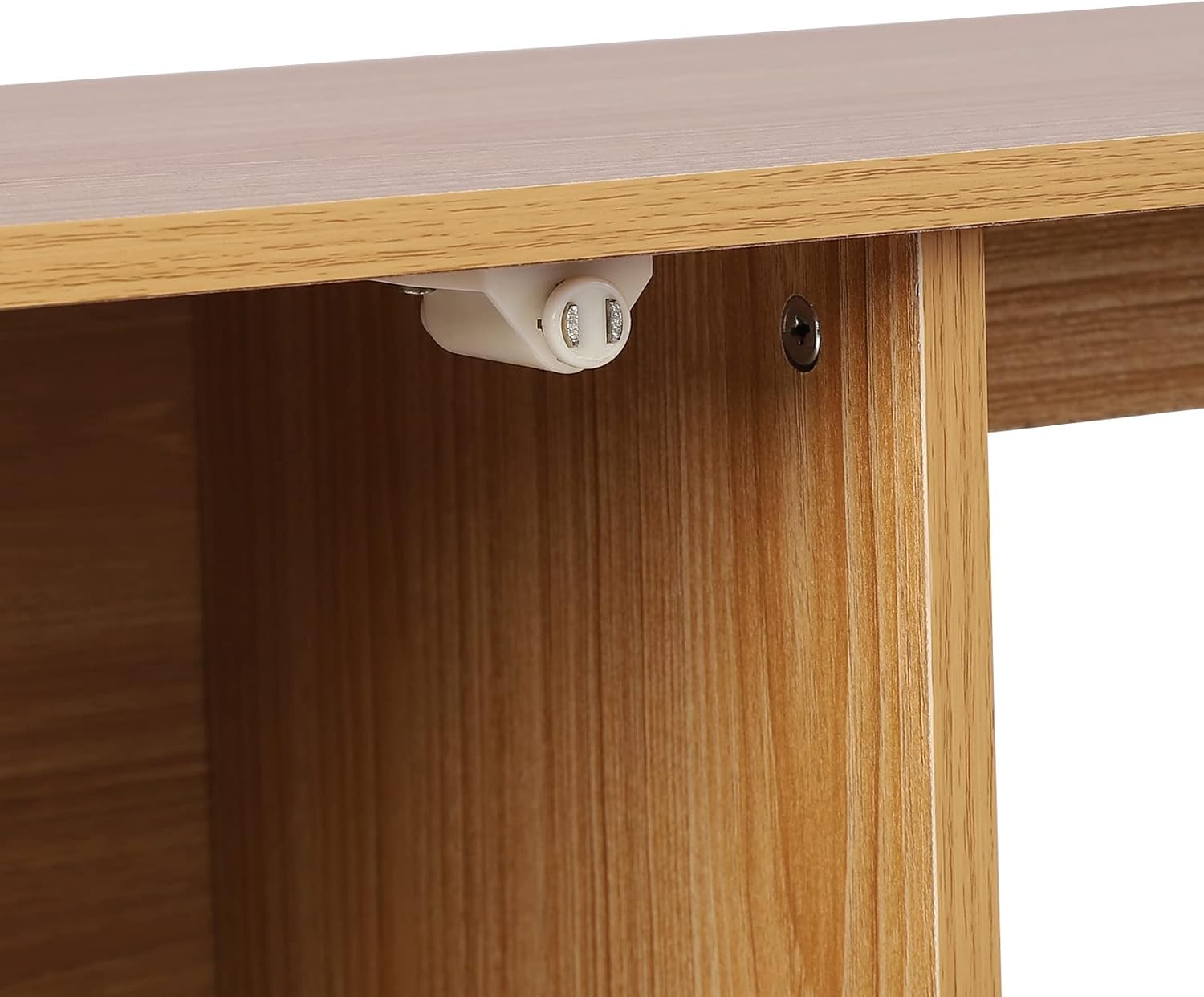 Gdrasuya10 Soporte de TV de 47.2 pulgadas, moderno mueble de TV de estilo rural, consola de TV de perfil bajo, estante ajustable de mediados de