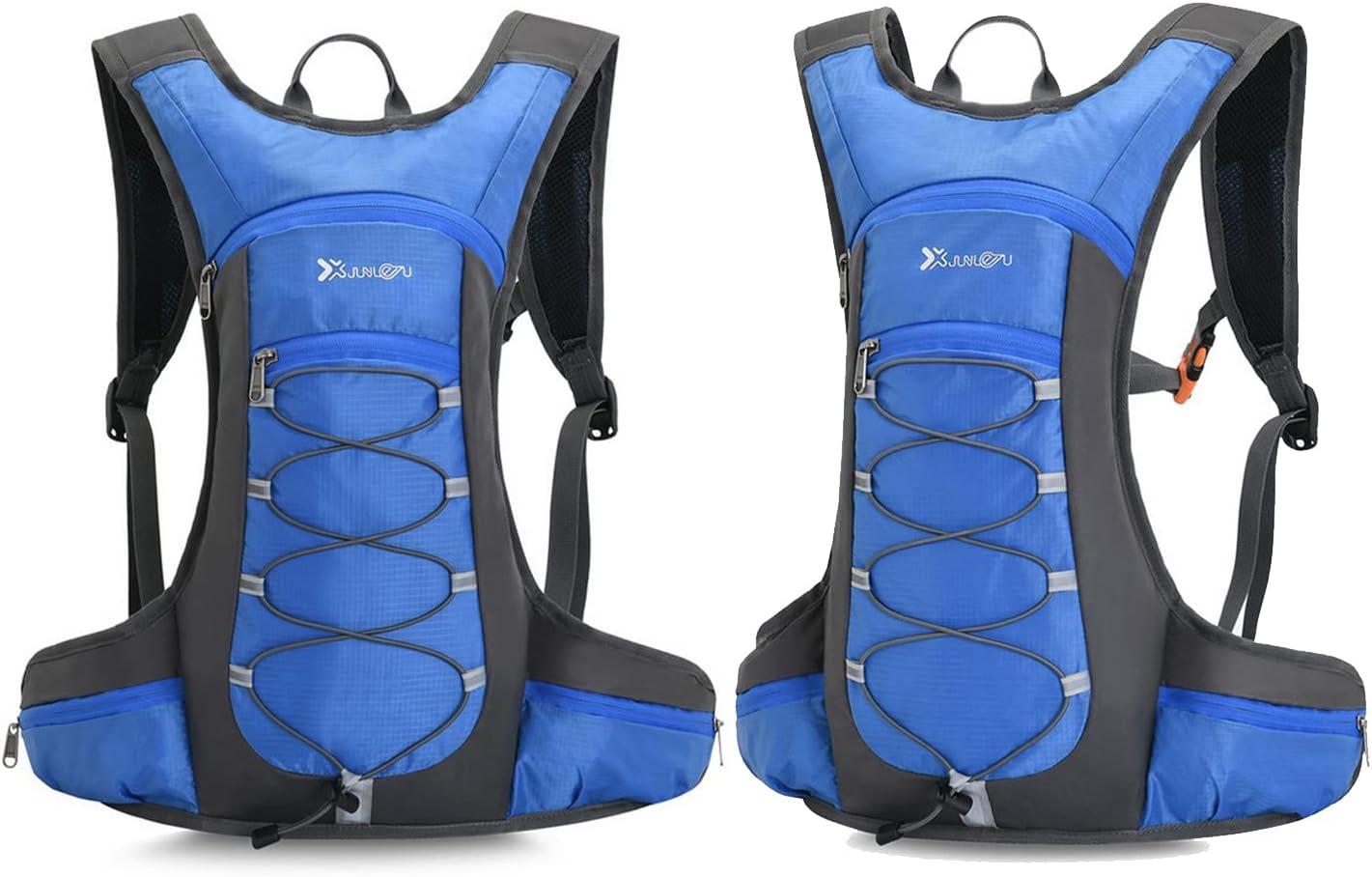Croogo Mochila de hidratación para correr con vejiga de agua de 2 litros, ligera, Hydro Water Pack Ciclismo para hombres y mujeres, Rojo-OT05