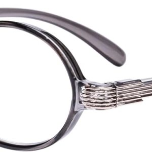 Eyekepper Readers Spring Temple – Lentes de lectura redondos ovalados, tamaño pequeño, 1 Eyekepper Readers Spring Temple – Lentes de lectura redondos ovalados, tamaño pequeño, 1