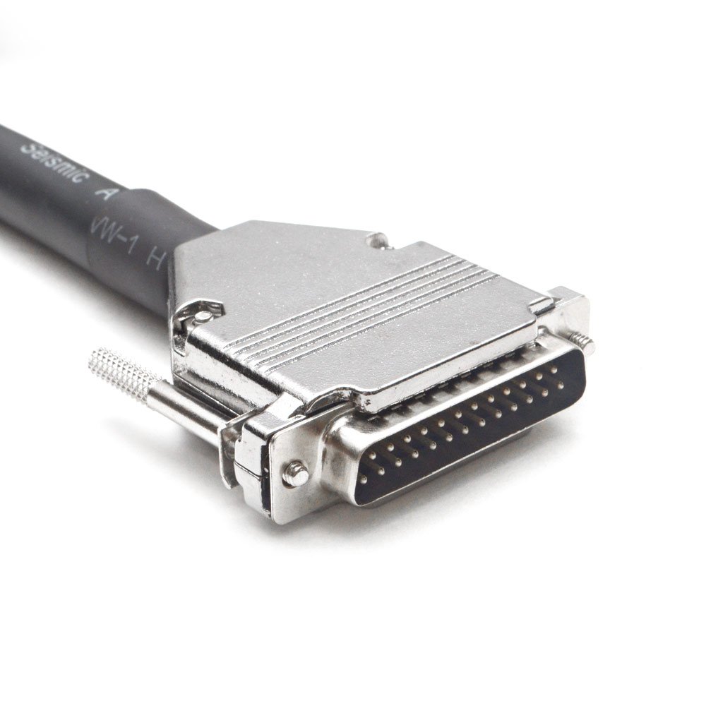 Seismic Audio – SA-DB8DB5 – DB25 a DB25 analógico 5 pies 8 canales Cable de serpiente Patch Bay Interface Cable Modular