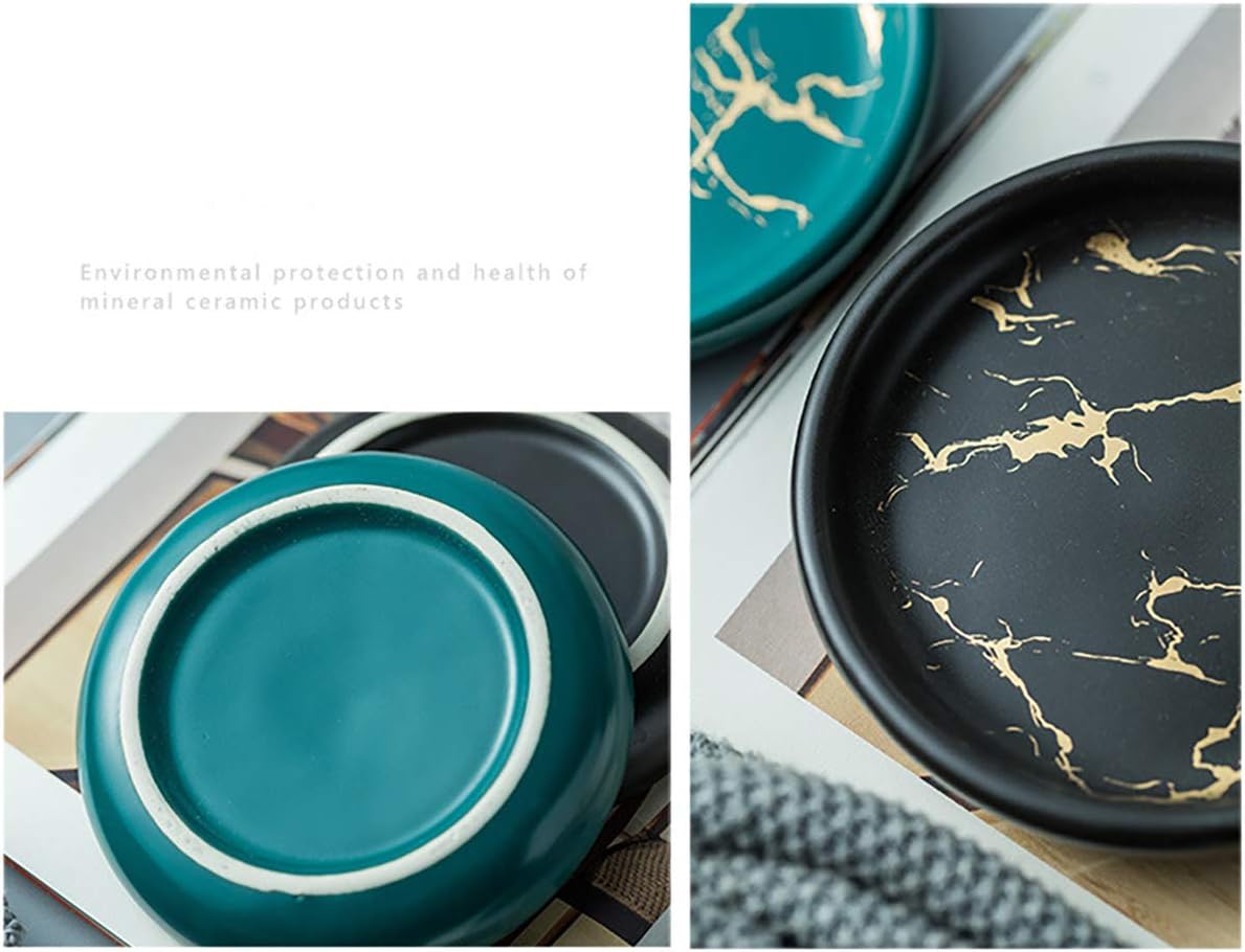 LIANMI Bandeja de jabón de cerámica para encimera de cocina, baño, baño, baño, bandeja de joyas, plato de baratijas, decoración de oficina y hogar
