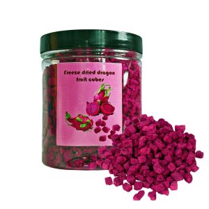 XCVFDVOR Fruta del dragón en cubitos  Cubos de fruta de dragón liofilizados  Sin azúcar añadido  Adecuado para bebidas, hornear, cereales de XCVFDVOR Fruta del dragón en cubitos  Cubos de fruta de dragón liofilizados  Sin azúcar añadido  Adecuado para bebidas, hornear, cereales de