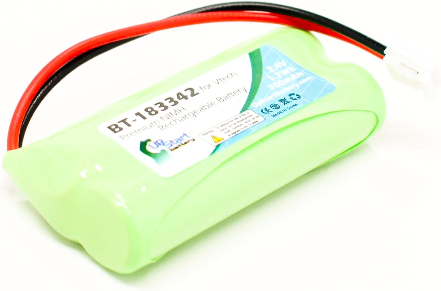 Batería de repuesto para VTech CS6719-2, compatible con batería de teléfono inalámbrico VTech (700 mAh 2.4 V NI-MH)