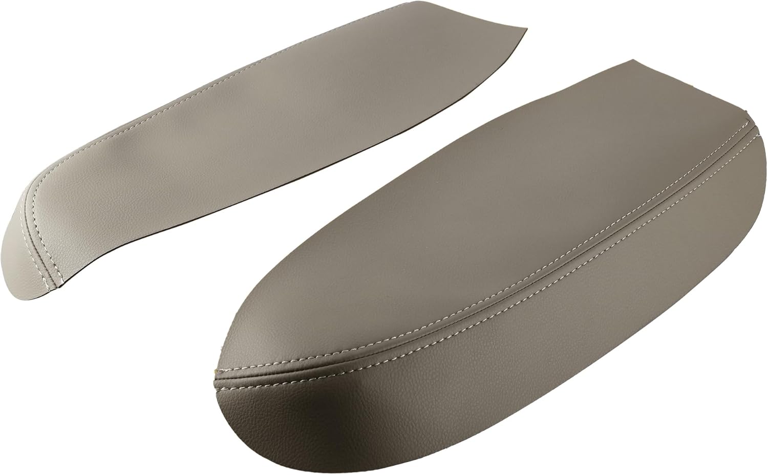 Panel de la puerta delantera del coche reposabrazos cubierta interior puerta trims para Acura RDX 2007-2012 gris 1 par