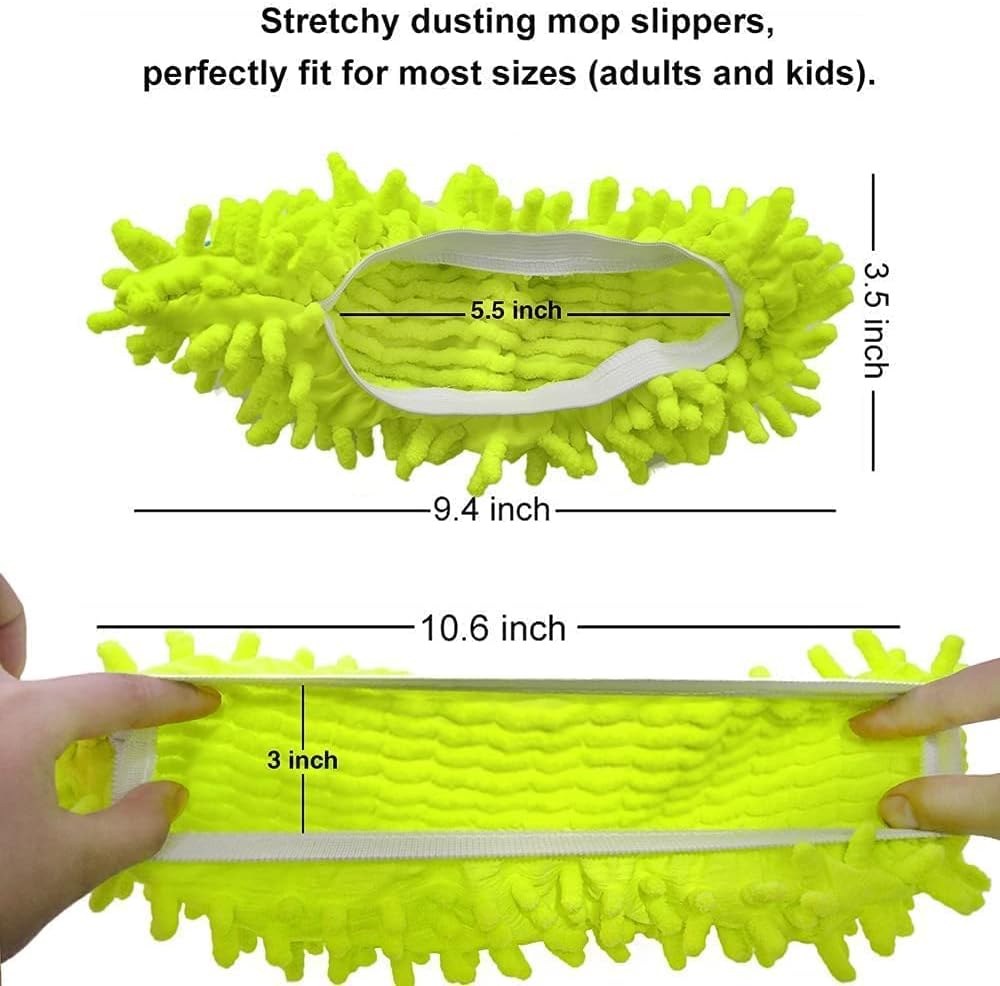 Yueiehe – Juego de 5 pares (10 unidades, multifunción, para quitar el polvo, cubre zapatos, suave, lavable, reutilizable, de microfibra, para pies