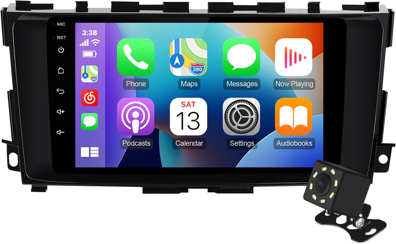 9-Inch IPS Touchscreen Android 10 Car Stereo for Nissan Altima 2014-2018 with Wireless CarPlay & Android Auto 2+32GB Car Radio, Support GPS, WiFi,