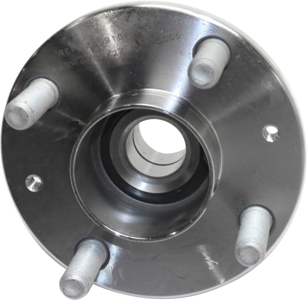 Evan Fischer Buje de rueda trasera y rodamiento compatible con Chevrolet Aveo 2004-2011  Chevrolet Spark FWD 2013-2015 con pernos, juego de 2, lado