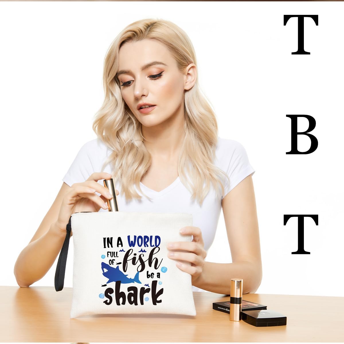 TBT Regalos para enfermeras, bolsas de enfermería para enfermeras, regalos de agradecimiento para enfermeras, bolsa de maquillaje, policromático283