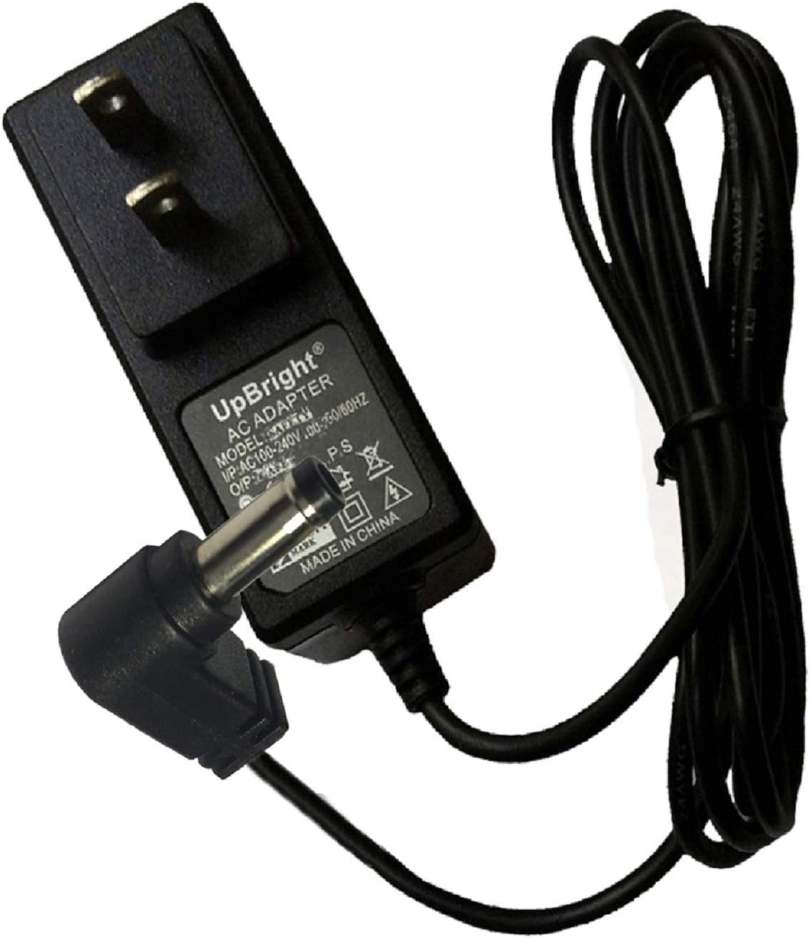 UpBright Adaptador de 6 V CACC compatible con AT&T CL83215 CL83315 CL83415 CL84265 CL84365 CL82465 DECT 6.0 Unidad base de teléfono inalámbrico ATT