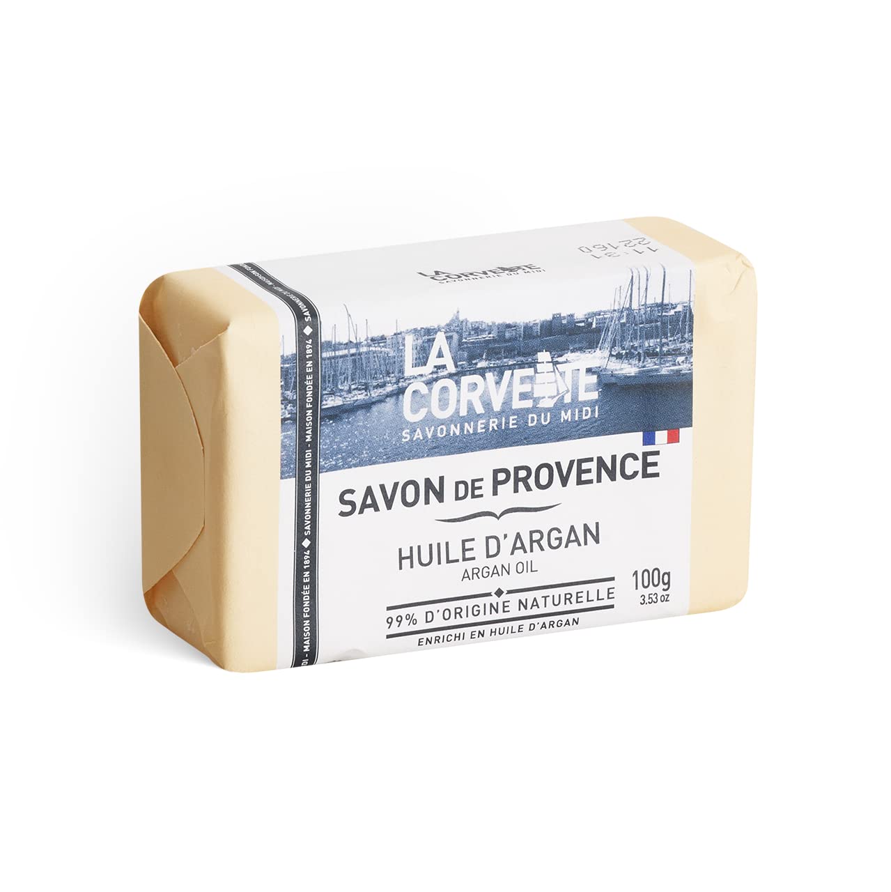 La Corvette Jabón Provenza ACEITE DE ARGÁN, 3.53 oz