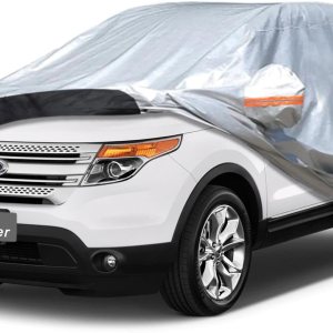 Funda para coche SUV Ford Explorer de 1995 a 2022, cubierta exterior completa Oxford impermeable para todo tipo de clima, protección contra rayos UV Funda para coche SUV Ford Explorer de 1995 a 2022, cubierta exterior completa Oxford impermeable para todo tipo de clima, protección contra rayos UV
