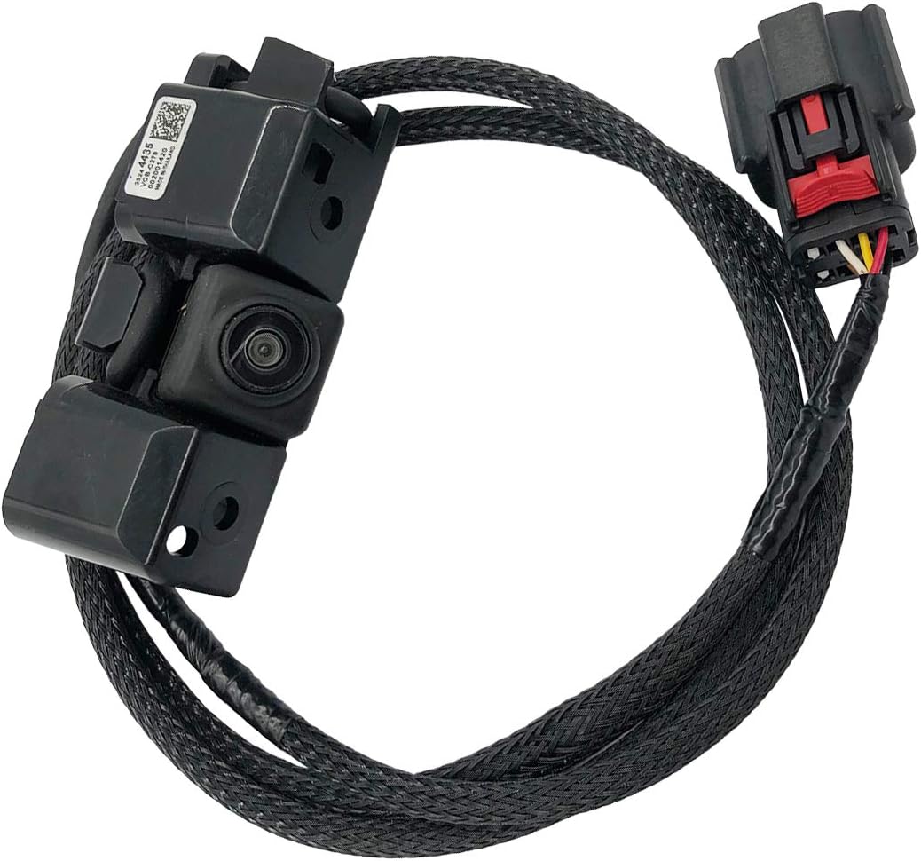 GERMBAN 23244435 Cámara trasera de advertencia de salida de carril de 8 pines de repuesto para GMC Sierra 2500HD 3500HD Chevrolet Silverado 2500HD