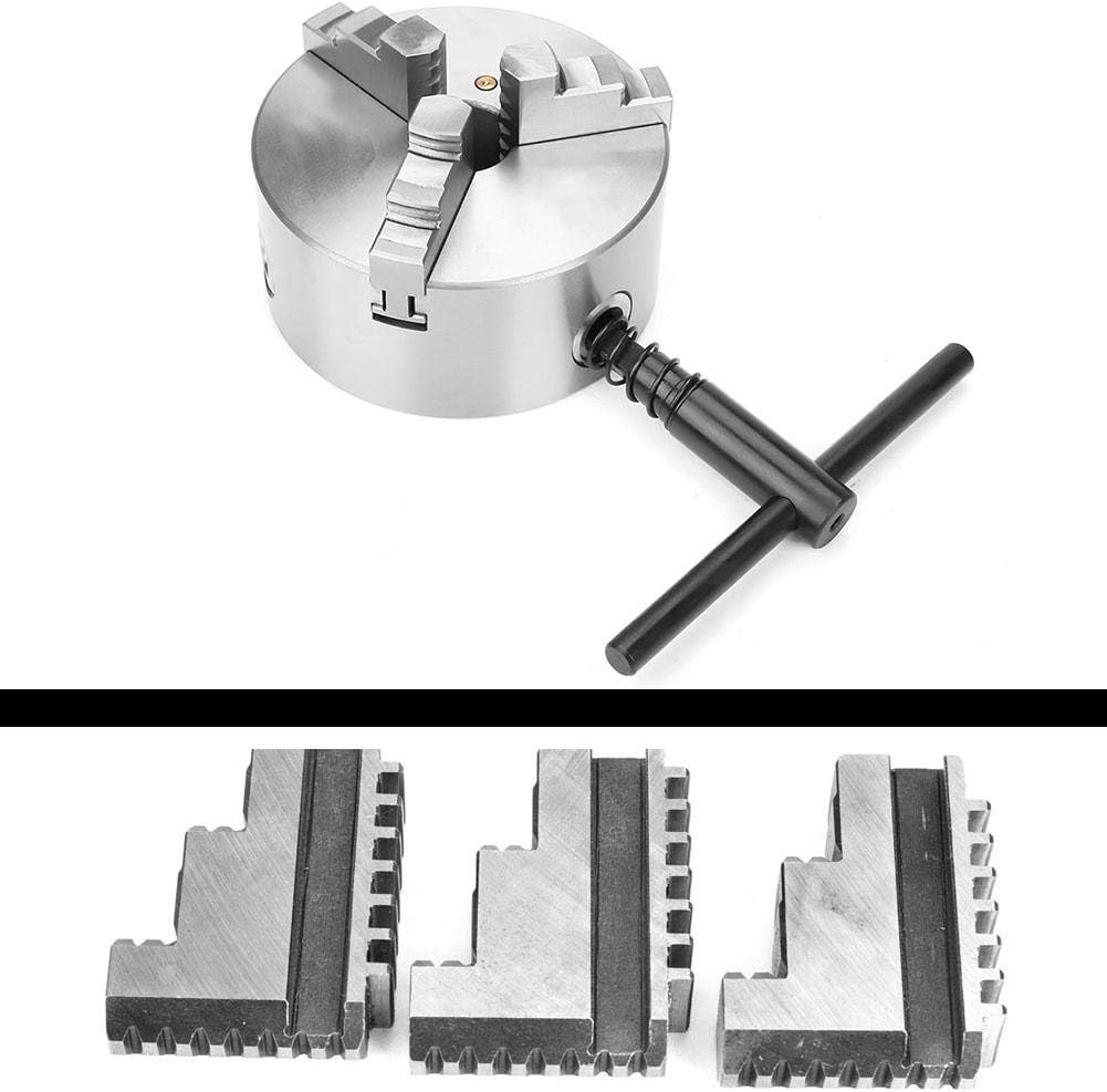 Chuck Jaw Torno – 3 piezas K11-125 mandíbula interna de 5 pulgadas Chuck 20CrMnTi alta resistencia larga vida útil mandíbula Chuck