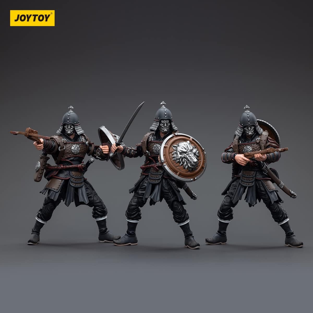 Joytoy 118 – Figura de acción de fuente oscura, Jiang Hu Shenji Camp Soldier Set de 3