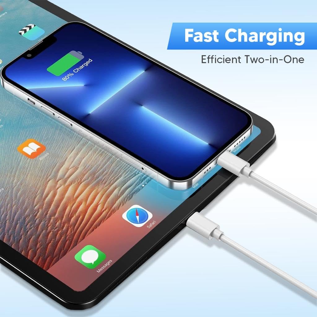 Presentamos el Lightningn-14 el cable definitivo para iPhone 14 de 3.3 pies con carga rápida Lightnign y transferencia de datos sin problemas