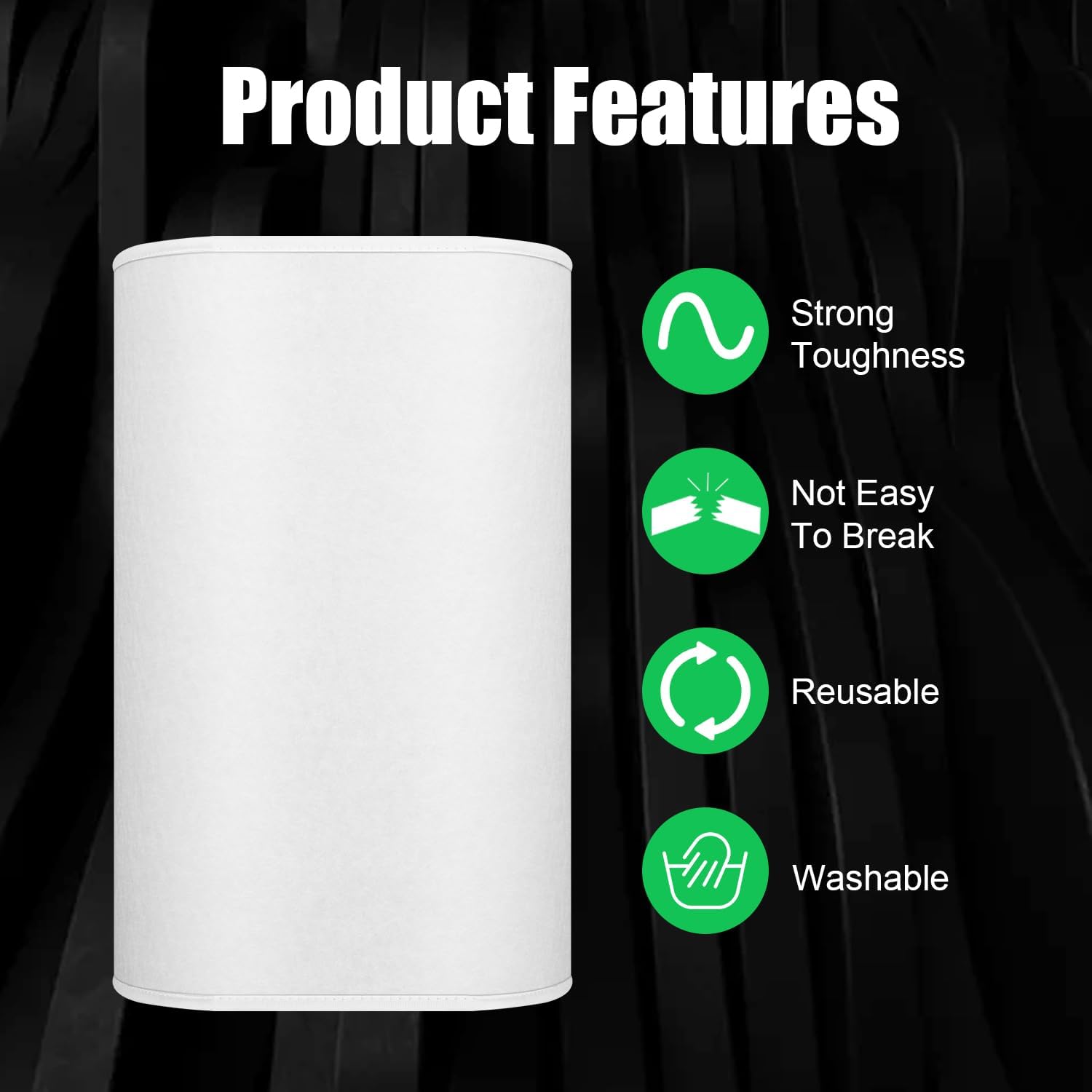 Funda de prefiltro para filtro de carbono de 6 pulgadas, transpirable, funda de repuesto para filtro de carbono, para interiores, tiendas de