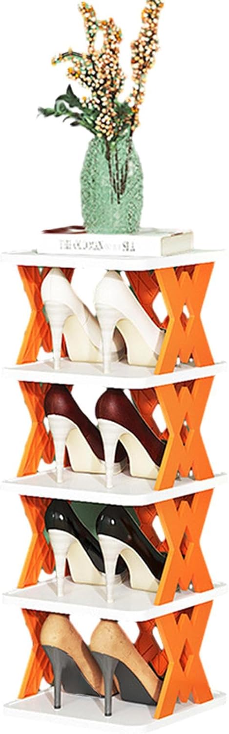 Armario de almacenamiento de zapatos, zapatero plegable portátil, zapatero esquinero, organizador de zapatos con puertas, zapatero plegable,