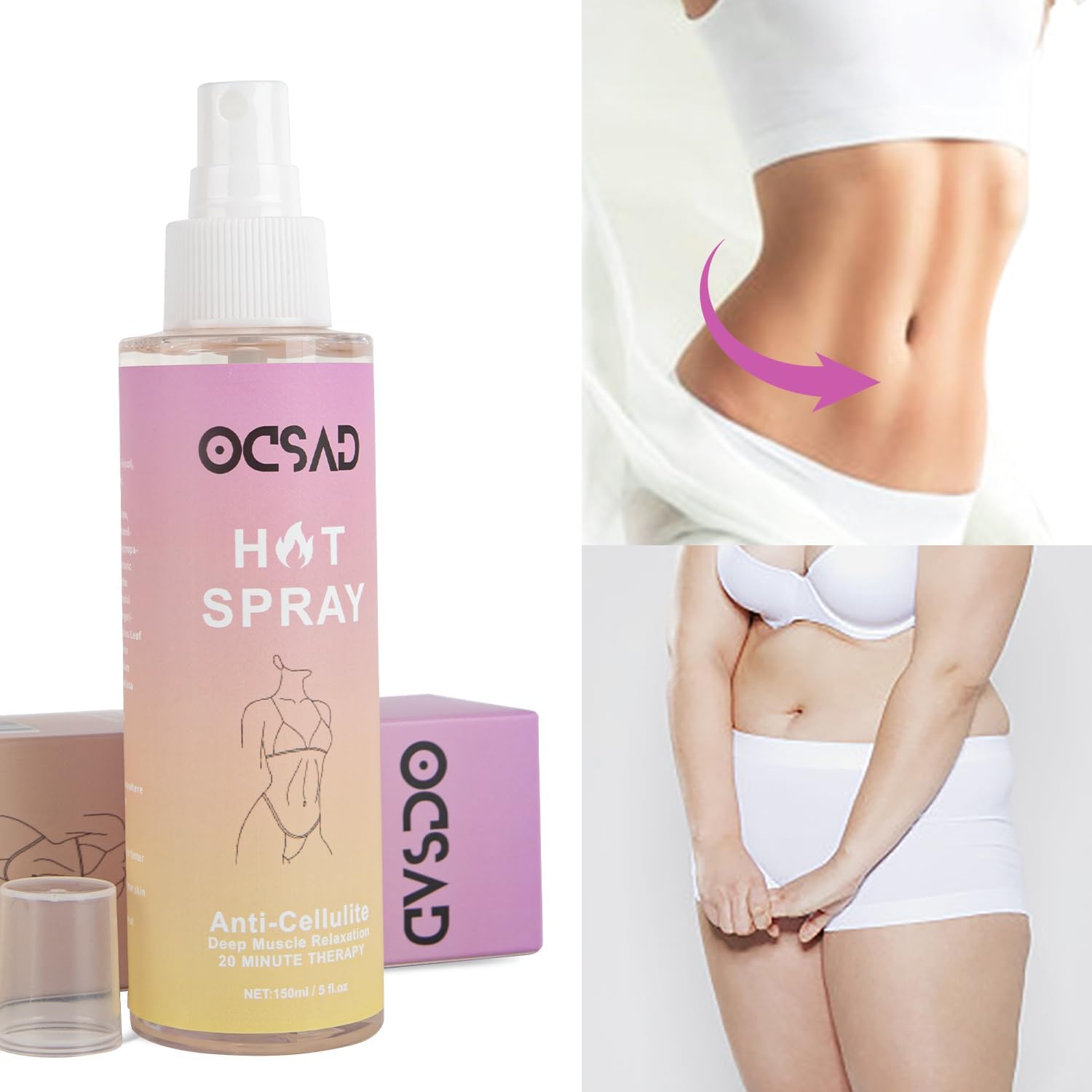 Espray anti orgánico natural de las celulitis de la pérdida de peso de la quemadora