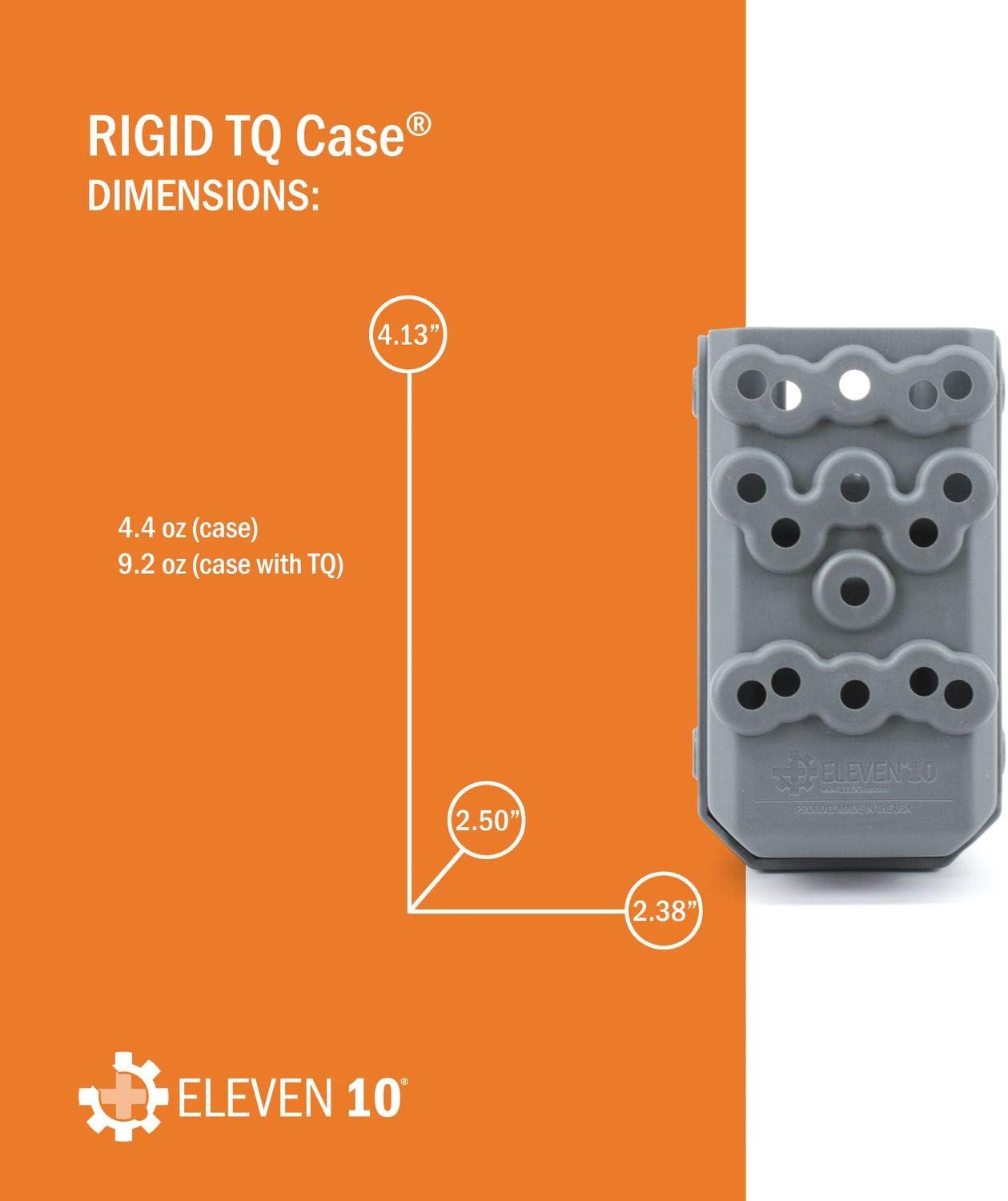 Eleven 10 – Funda rígida TQ para torniquete SOF-TT, accesorio MOLLE