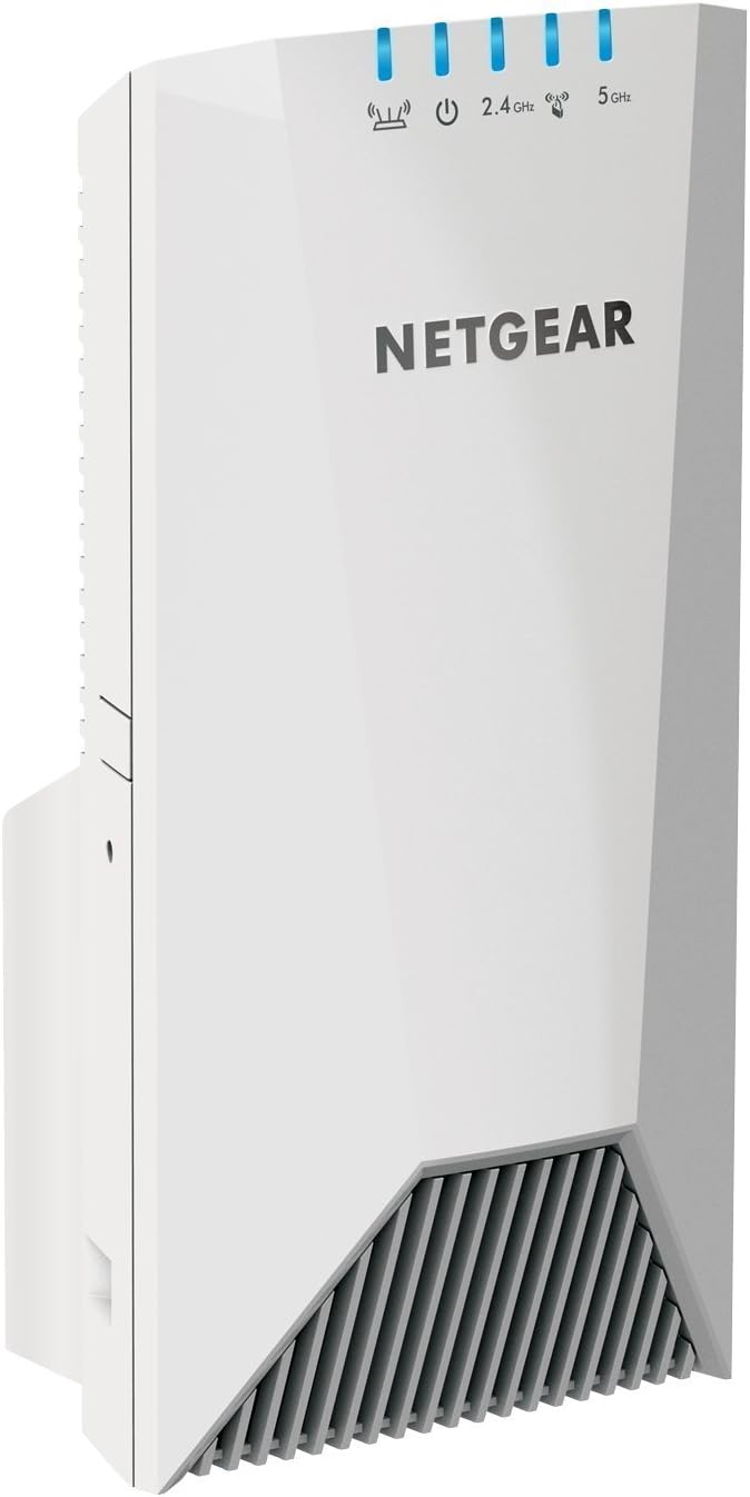 NETGEAR Nighthawk Mesh X4S – Extensor de malla WiFi de tres bandas con enchufe de pared, color blanco (renovado)
