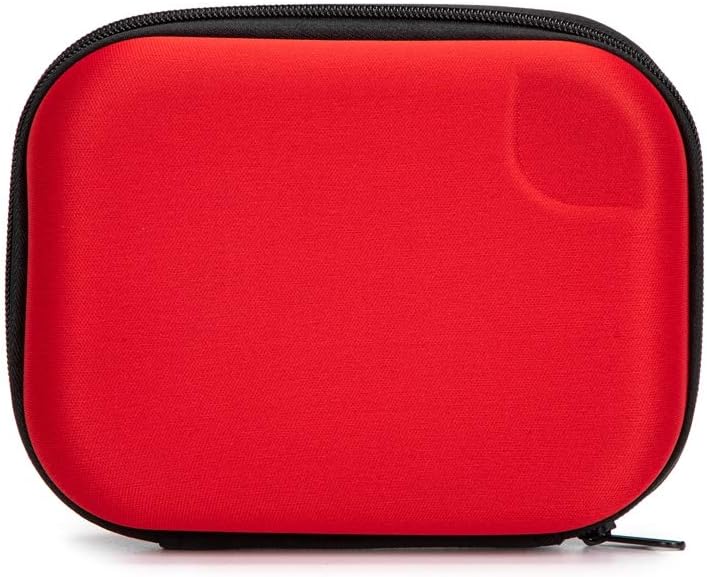 Estuche rígido de primeros auxilios vacío para primeros auxilios, funda rígida de EVA para primeros auxilios, bolsa médica roja dura para la salud