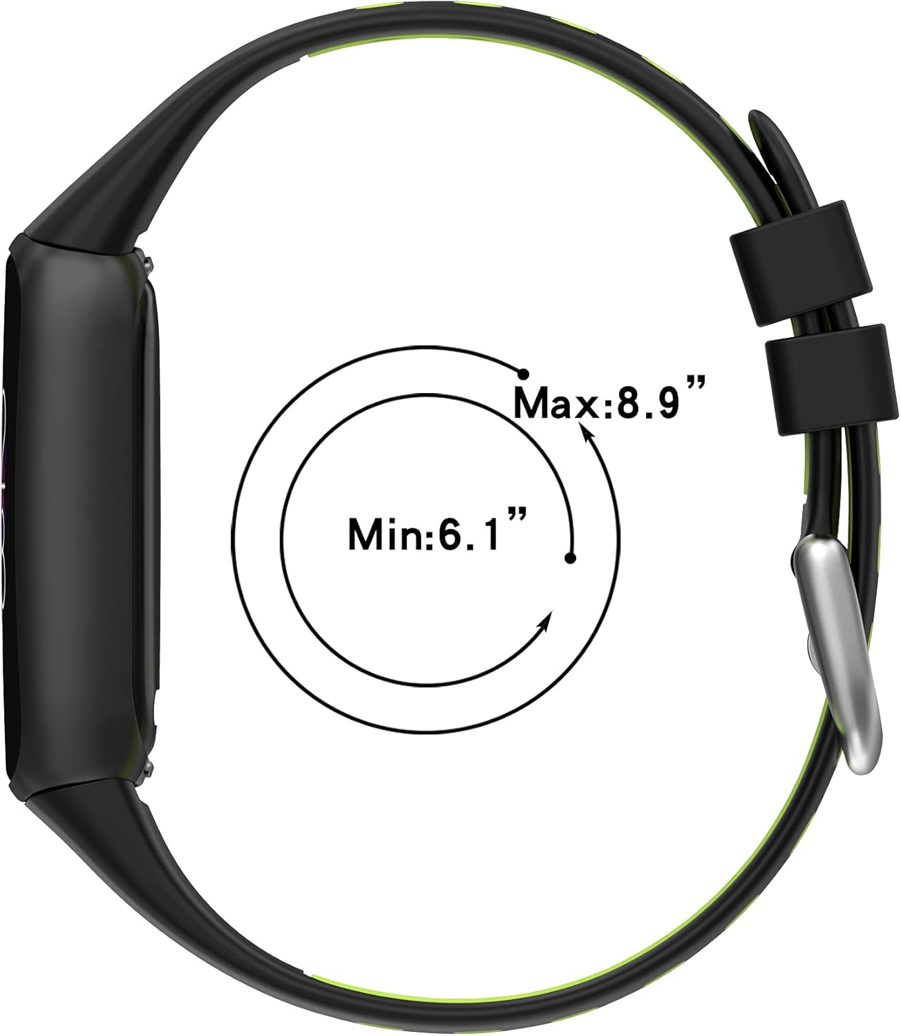 Correas de repuesto compatibles con correas Fitbit Luxe, accesorios para reloj inteligente, bandas de silicona transpirable, correa deportiva de