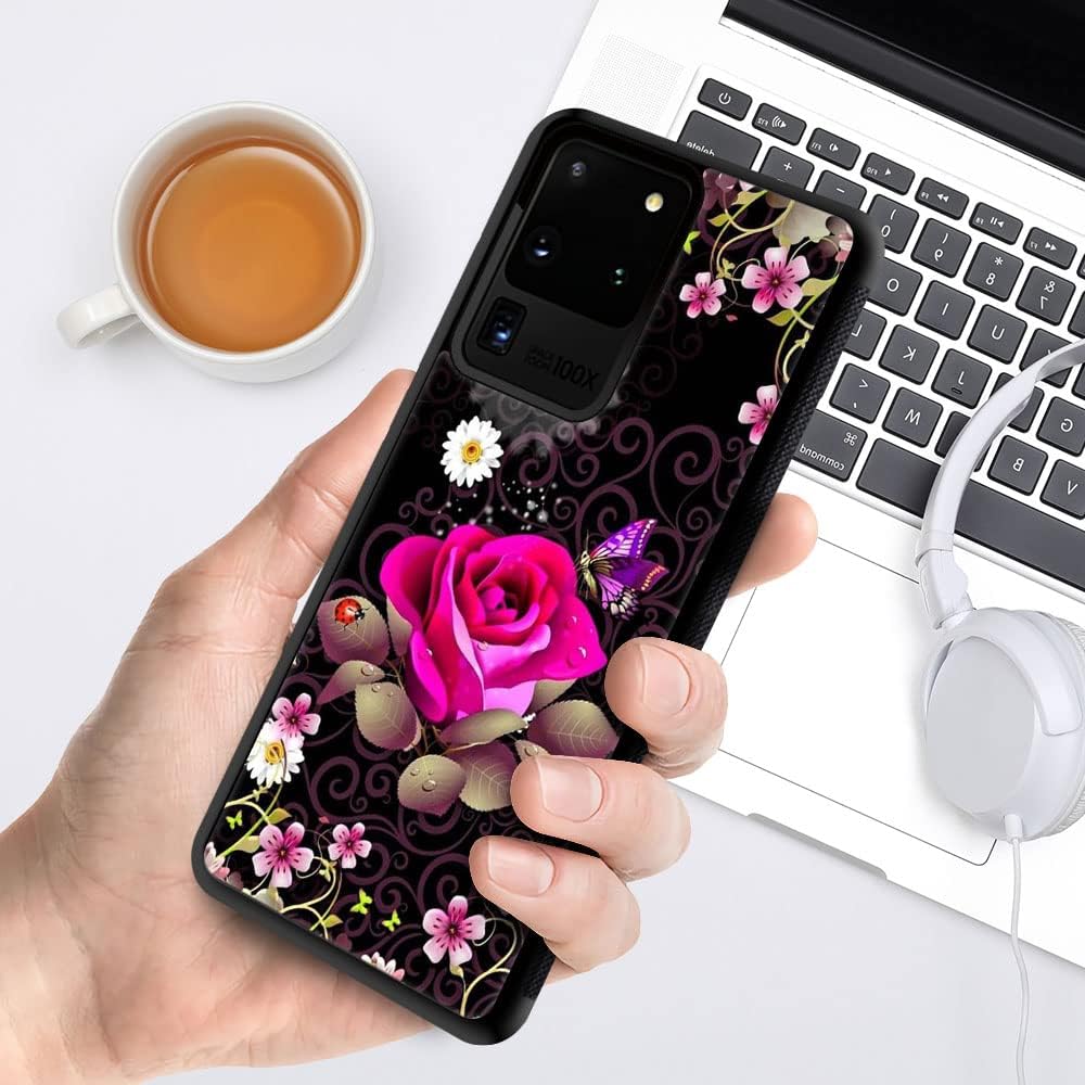 ZHEGAILIAN Funda compatible con Samsung Galaxy S20 Ultra, funda de poliuretano termoplástico suave compatible con Galaxy S20 Ultra de 6.9 pulgadas y