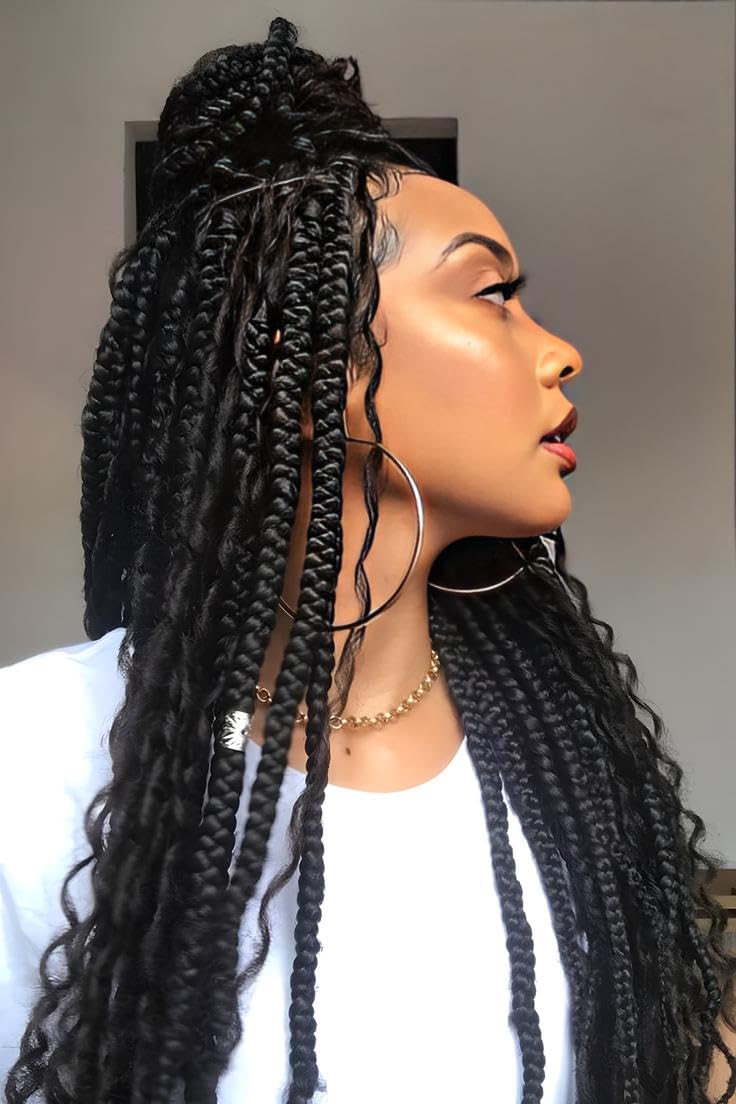 PEEKABOO Extensiones de cabello humano de onda profunda para micro trenzado, a granel, 100% cabello trenzado brasileño sin procesar, un paquete (1