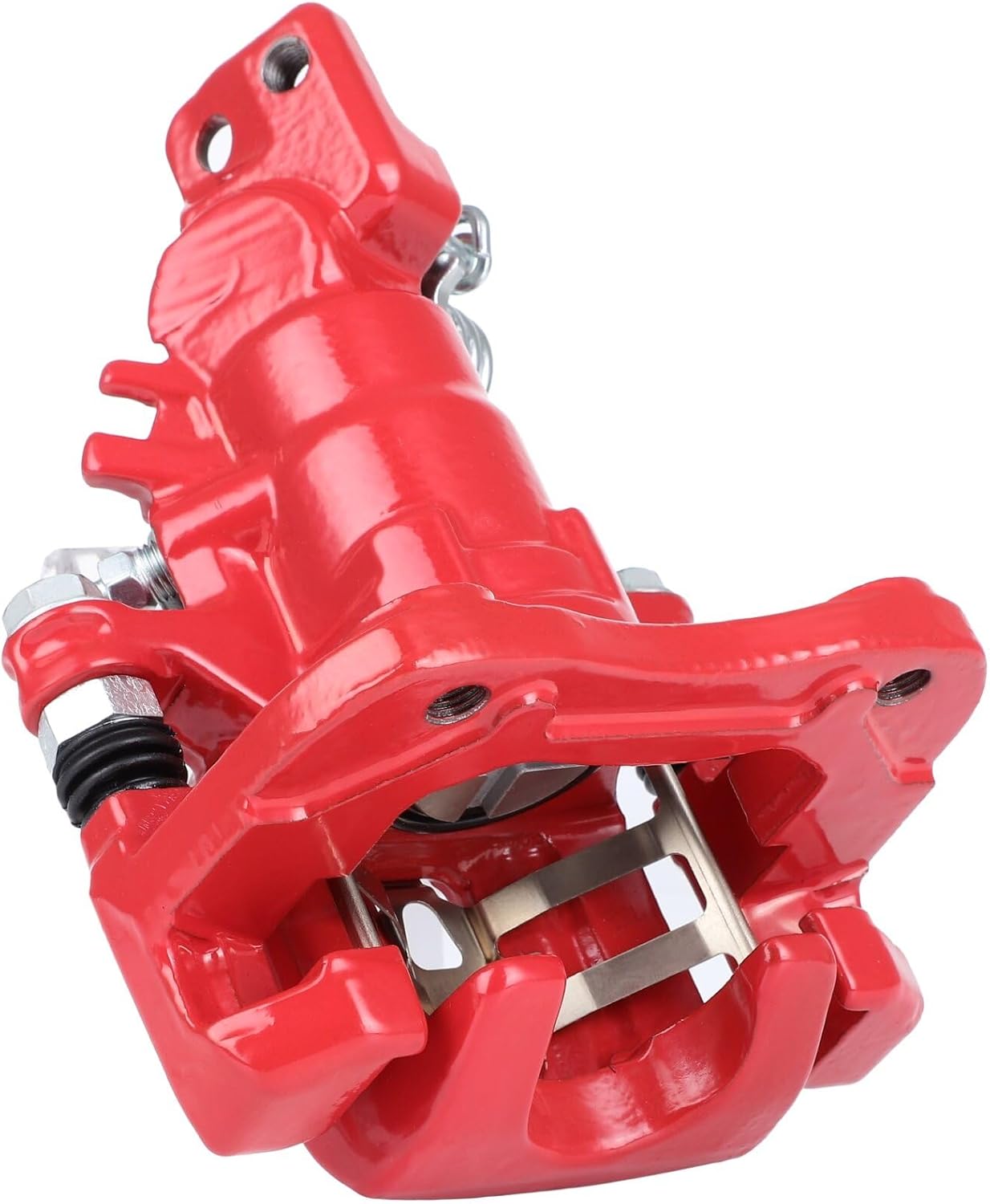 SCITOO Pinza de freno trasera derecha con soporte 19-B2068 rojo compatible para Acura TSX 2004-2008 para Honda para Accord 1998-2007