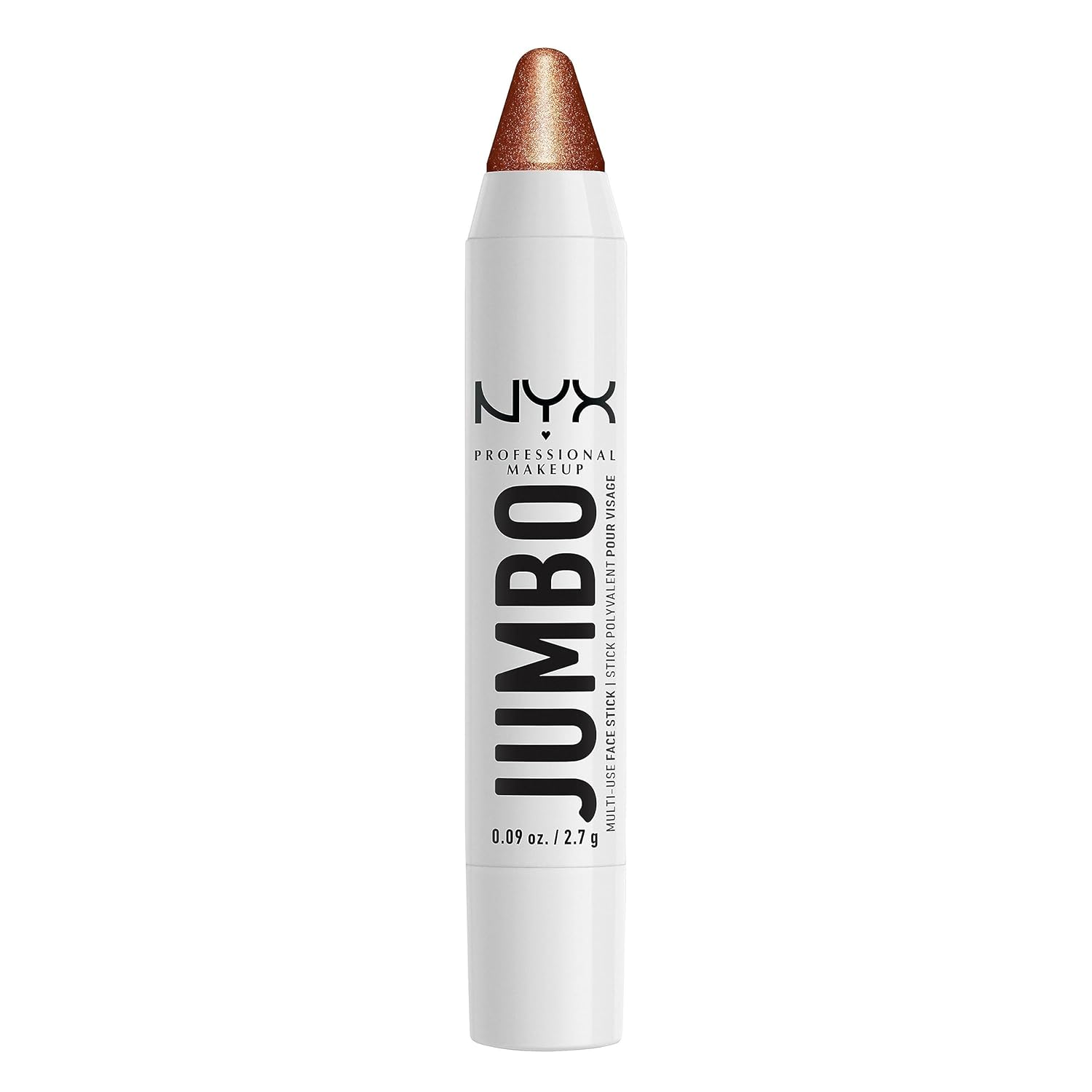 NYX PROFESSIONAL MAKEUP, Lápiz resaltador facial multiusos Jumbo – Flan