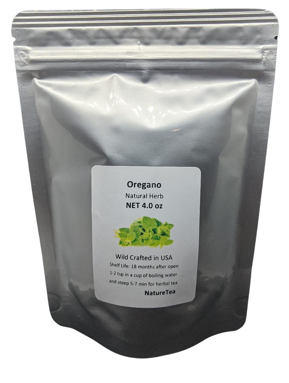 Origanum vulgare Hoja suelta CS de Nature Tea (4 onzas)