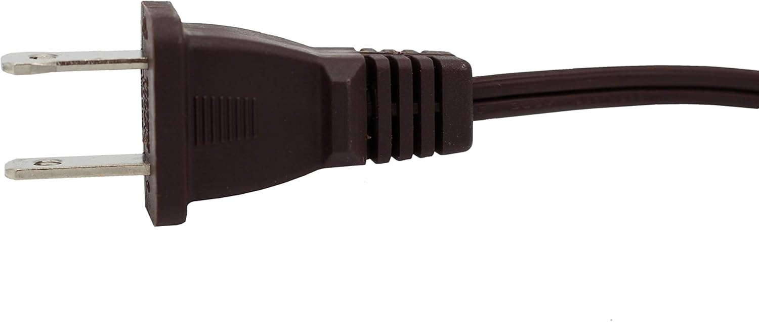 Creative Hobbies Cable de lámpara de clip y bombilla de 7 W para lámparas de sal, pueblos de Navidad, calabazas y más, 6 pies con interruptor de